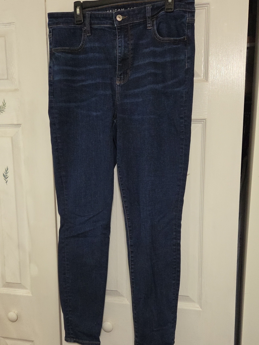 American Eagle Outfitters Dark Indigo Women's Skinny Jeans 16 Long